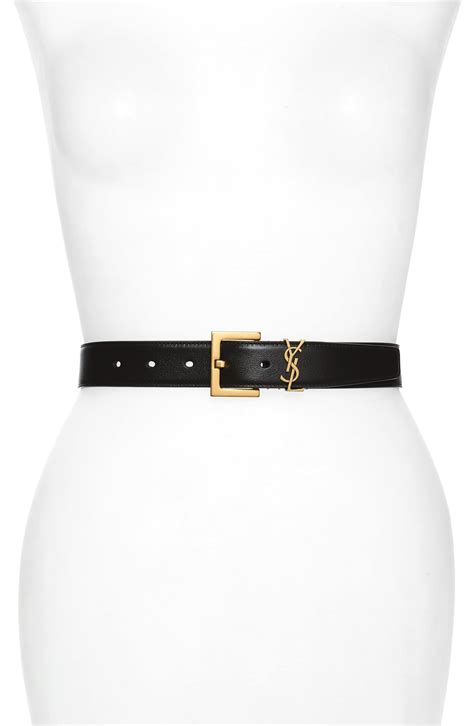 ysl belts women's